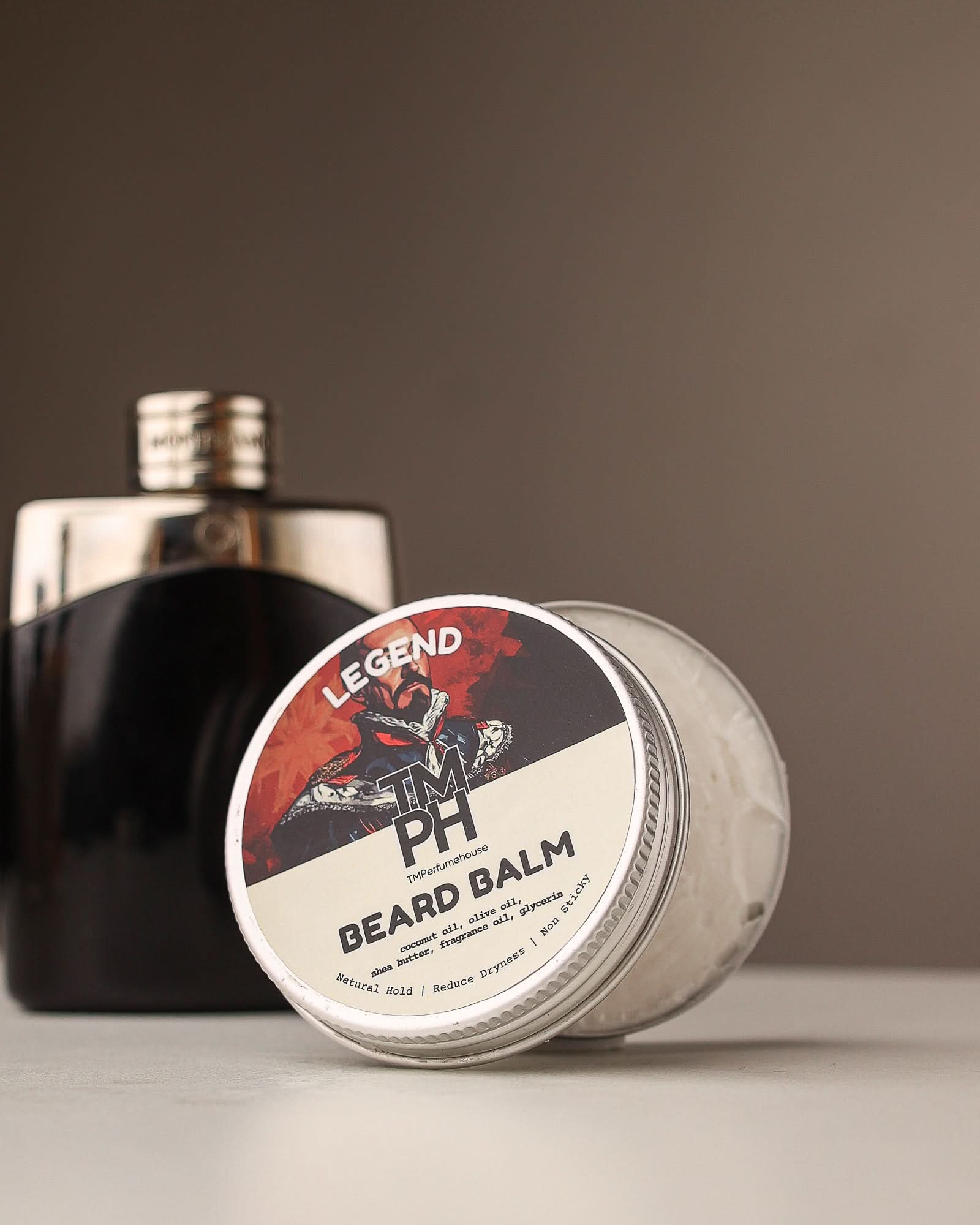 LEGEND | Premium Beard Balm – 10+ Hour Freshness & Styling- Inspired by Legend by Mont*lanc