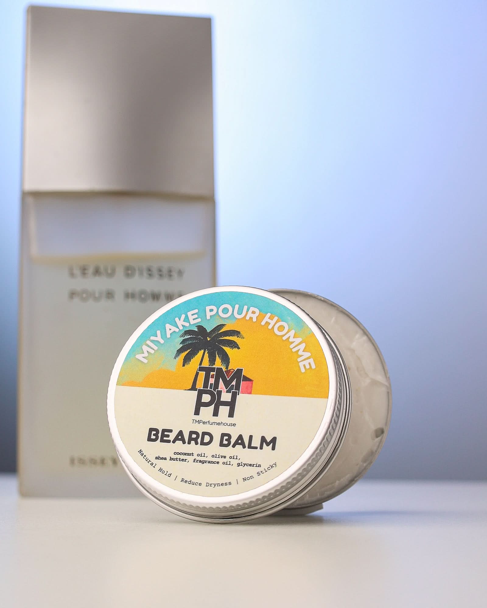 MIYAKE HOMME | Premium Beard Balm – 10+ Hour Freshness & Styling - Inspired by L'Eau d'Issey by Issy Miyke