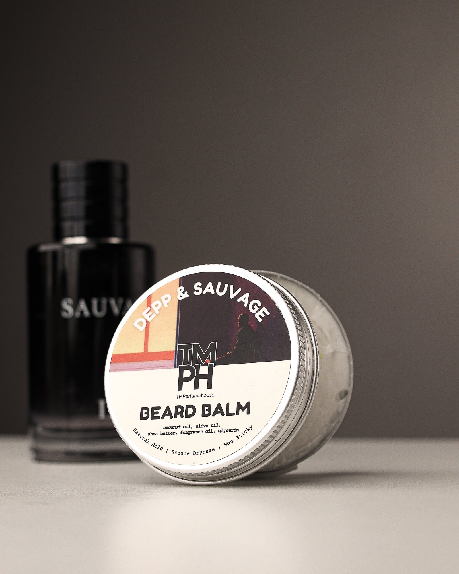 DEPP & SAUVAGE | Premium Beard Balm – 10+ Hour Freshness & Styling - Inspired by Sauvage by Di*r