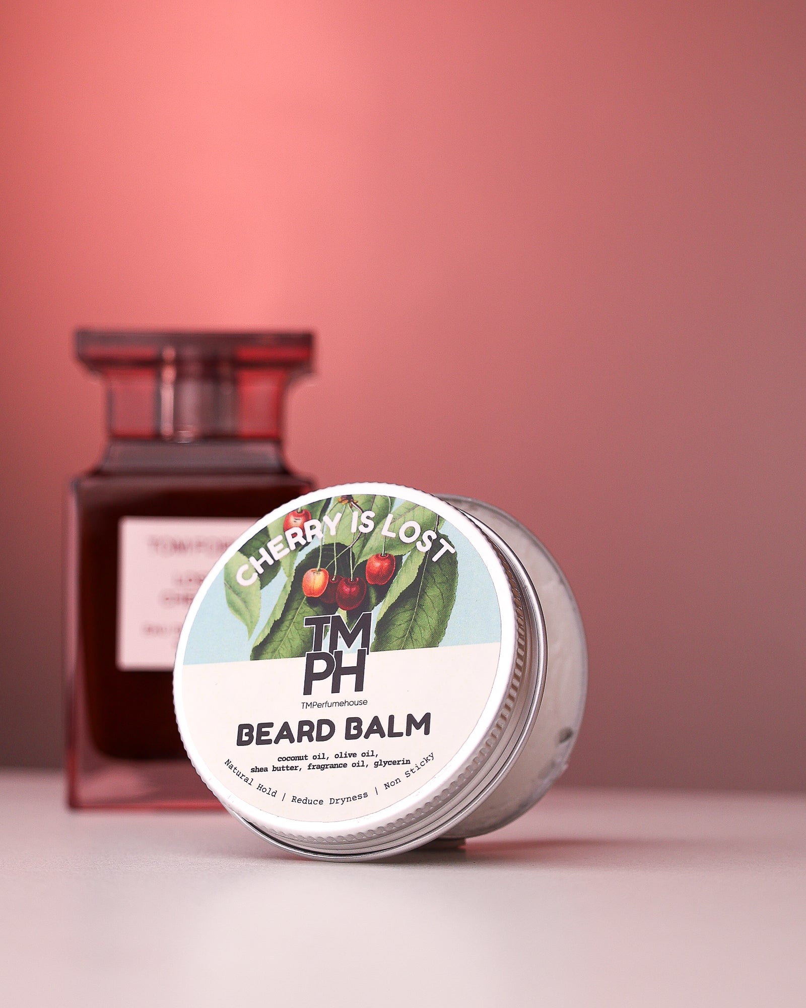 CHERRY IS LOST | Premium Beard Balm – 10+ Hour Freshness & Styling - Inspired by Lost Cherry by Tm Frd