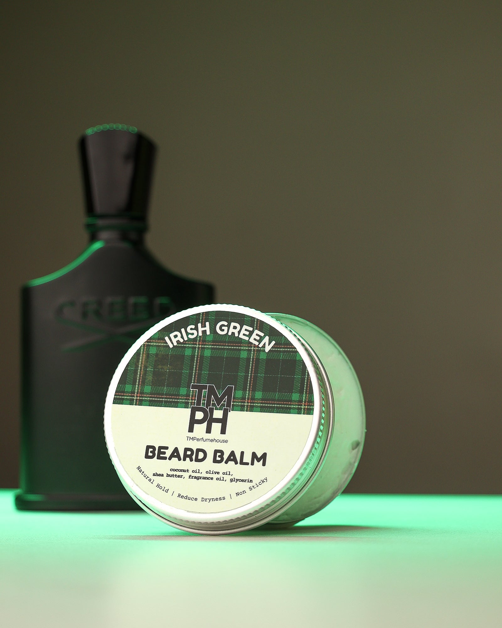 IRISH GREEN | Premium Beard Balm – 10+ Hour Freshness & Styling - Inspired by Green Irish Tweed by Cr*ed