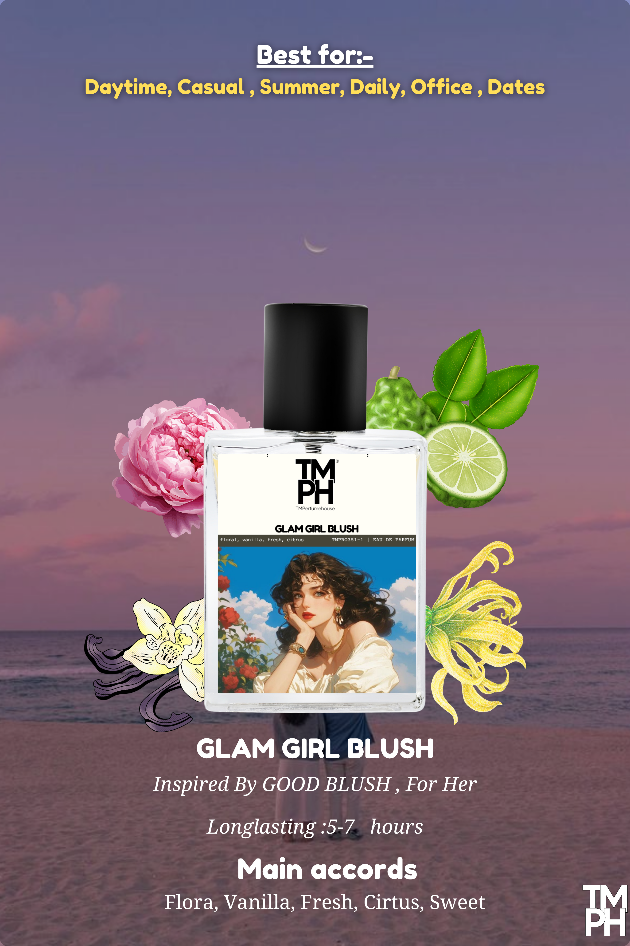 Glam Girl Blush - Inspired Perfume | TMPerfumehouse