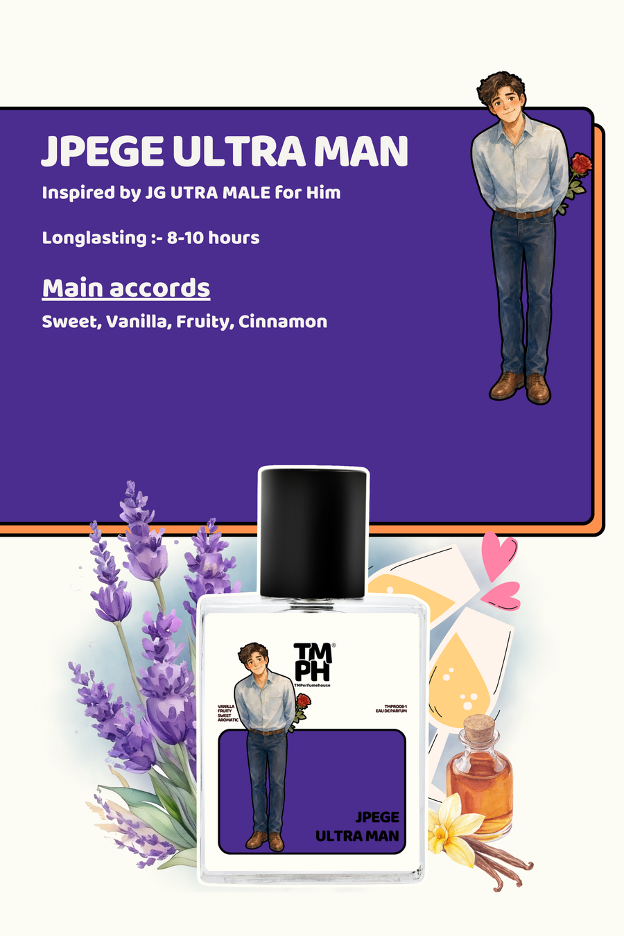 Jpege Ultra Man | Shower gel + Perfume