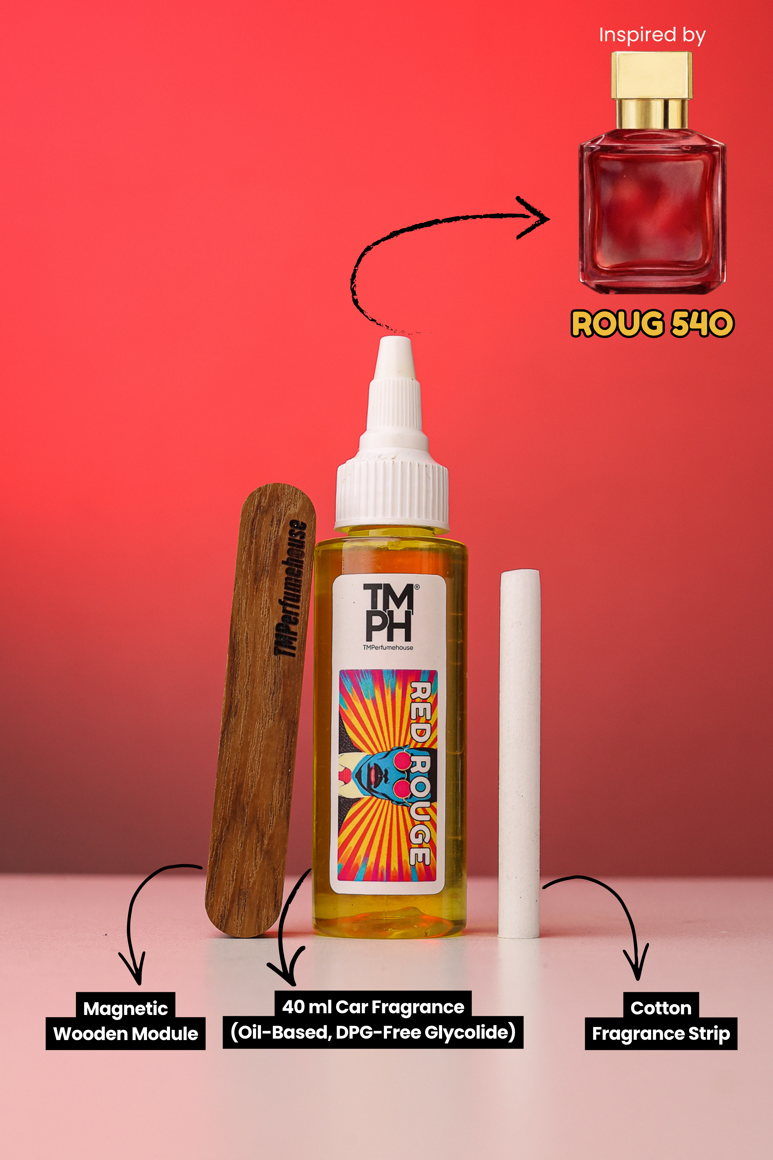 Red Rouge | Car Fragrance