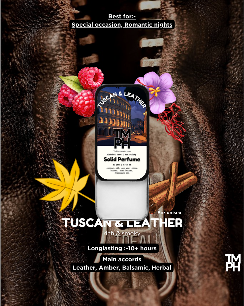 Tuscan & Leather – Solid Perfume