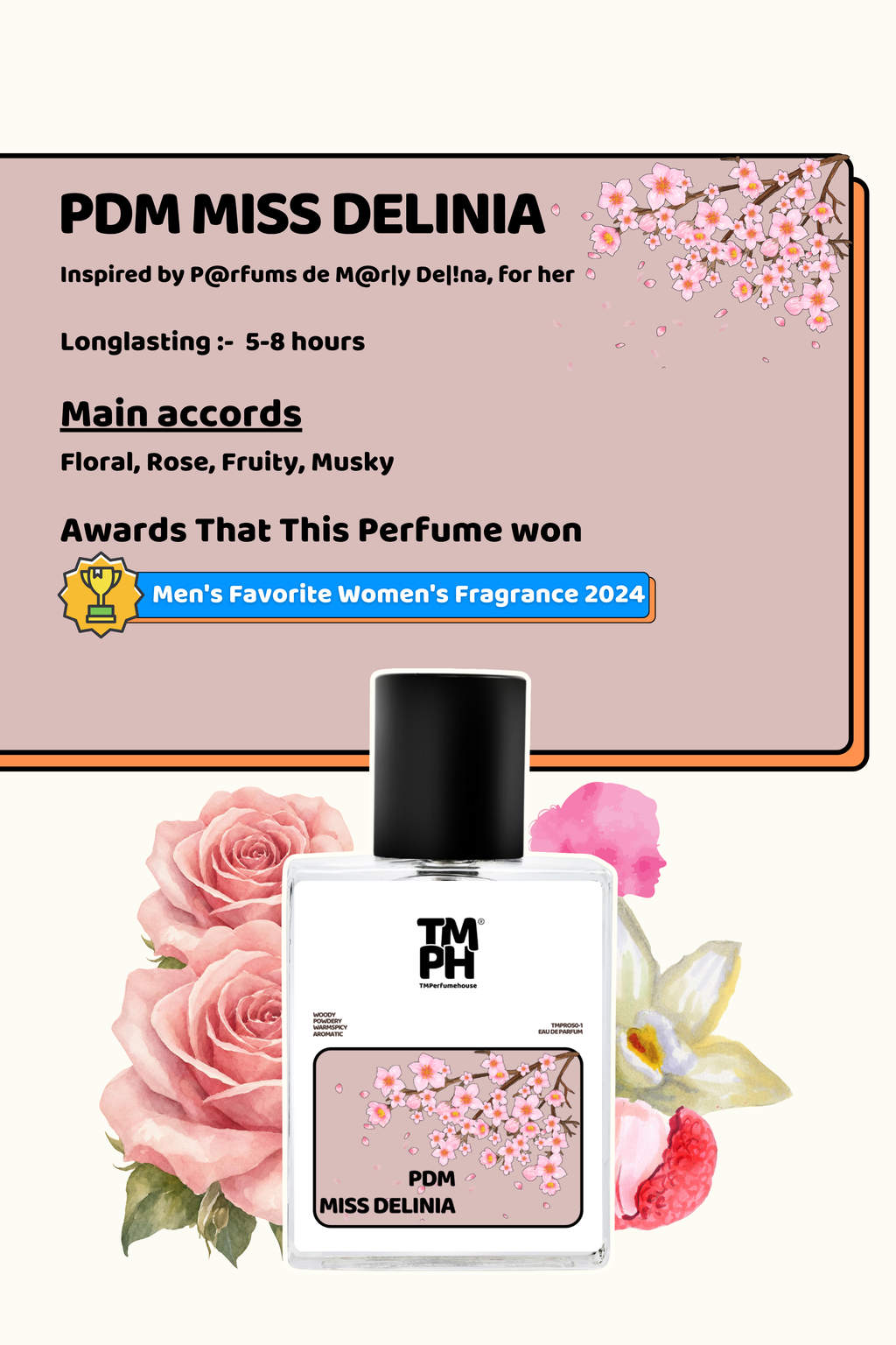 Pdm Miss Delinia - LG Inspired perfume | TMPerfumehouse