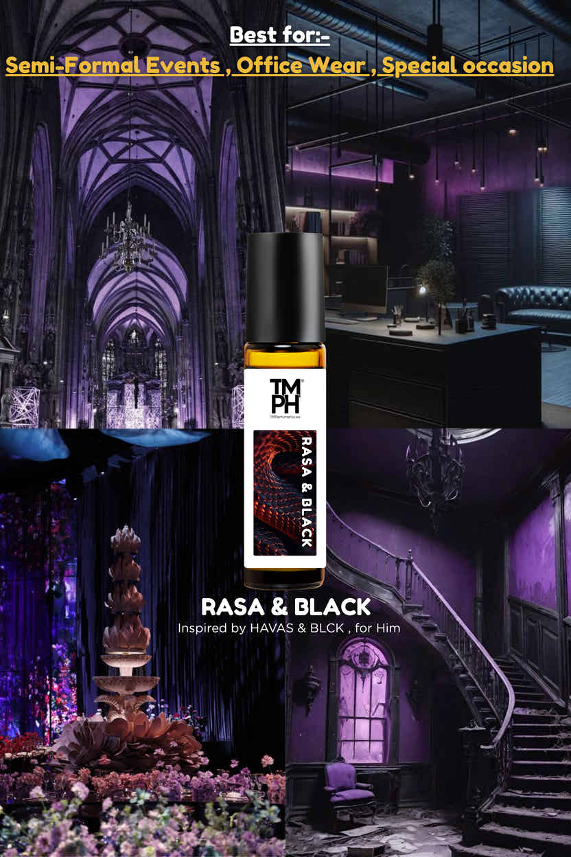 Rasa & Black - Inspired Attar | TMPerfumehouse