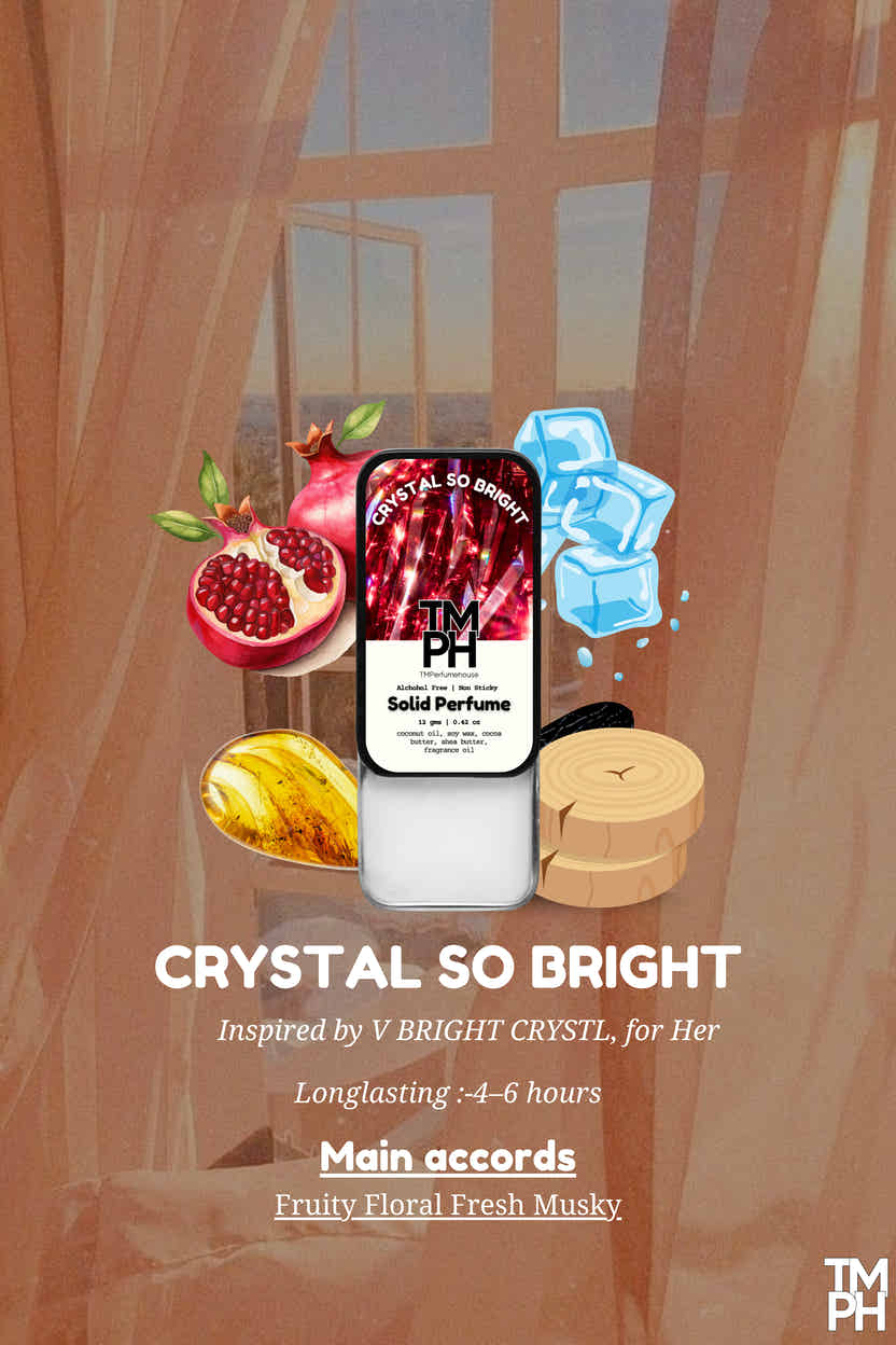 Crystal so bright - Solid Perfume | TMPerfumehouse