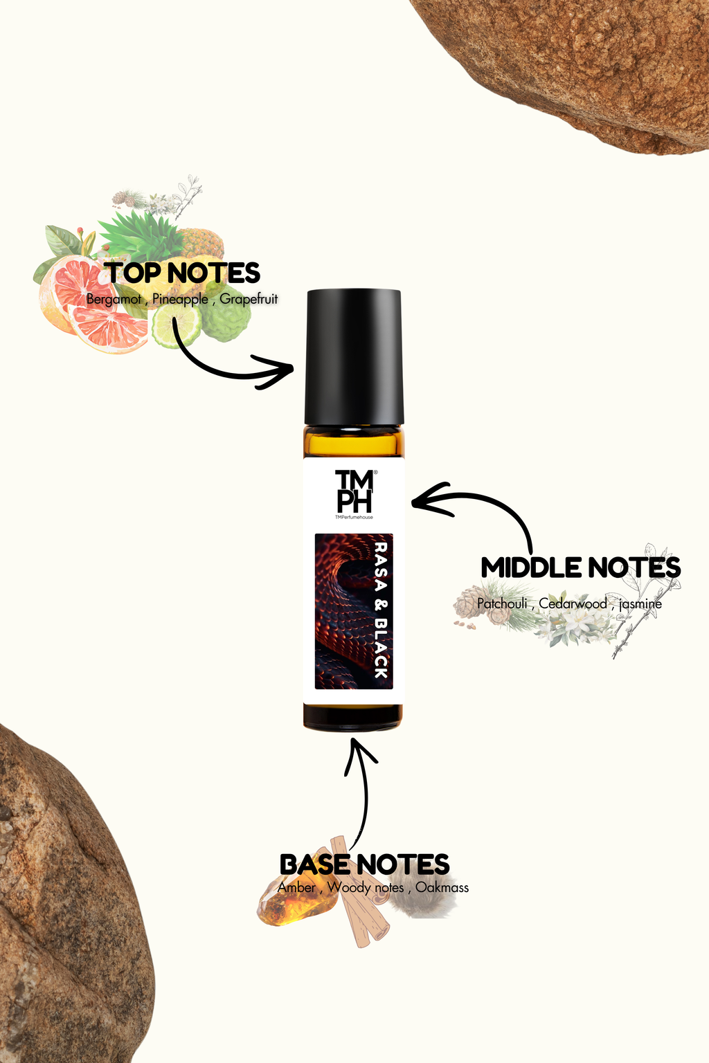 Rasa & Black - Inspired Attar | TMPerfumehouse