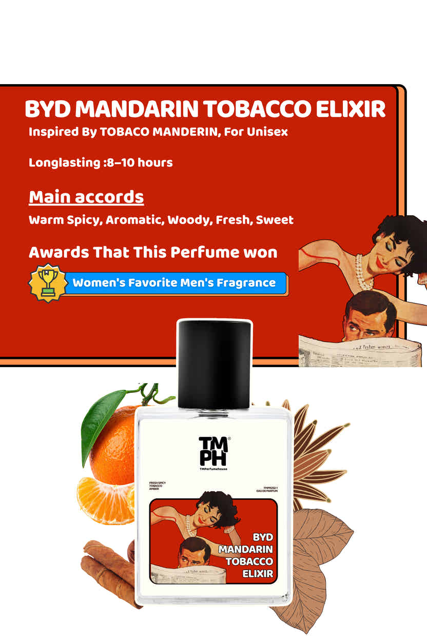 Byd Mandarin Tobacco Elixir – Inspired perfume | TMPerfumehouse