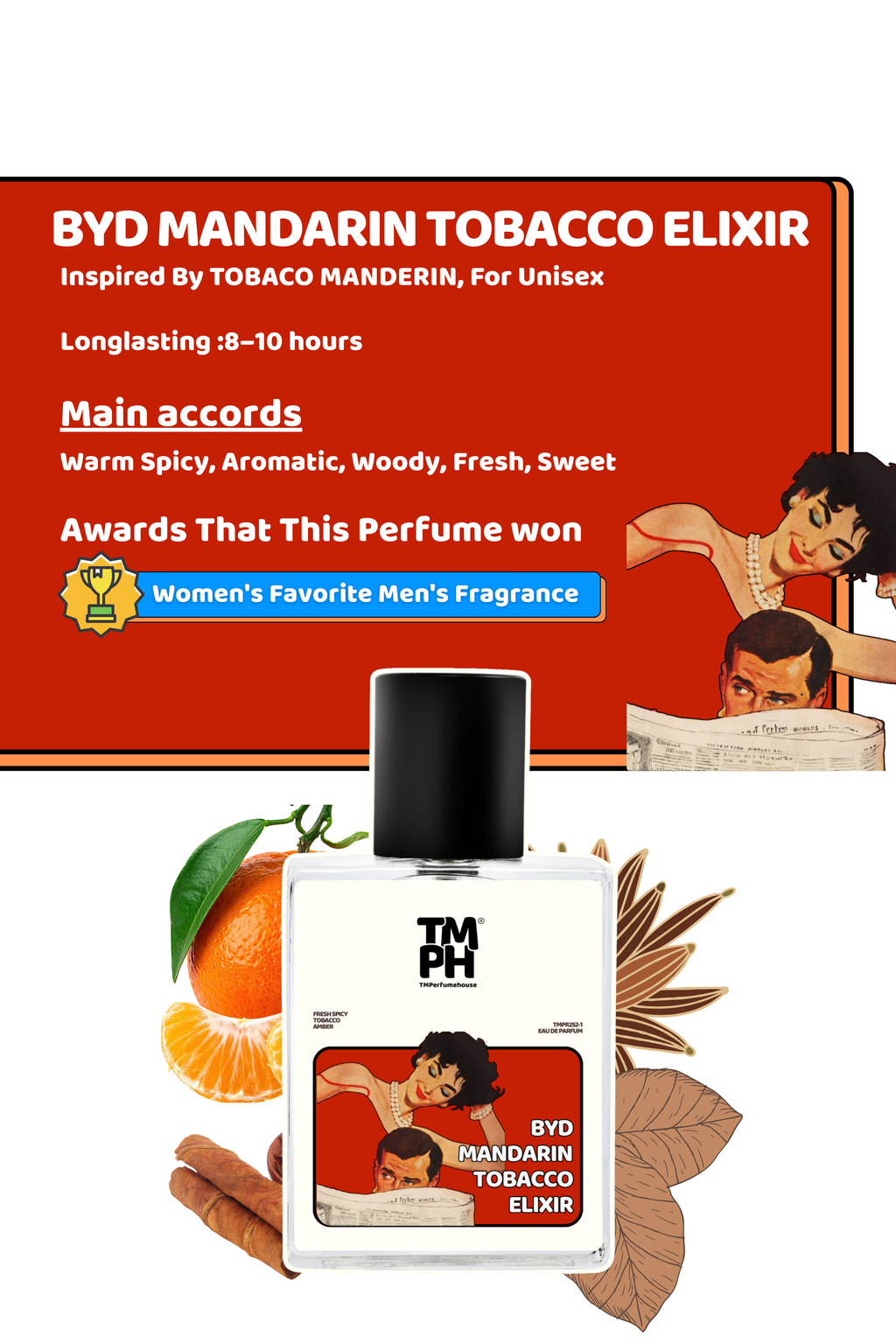 Byd Mandarin Tobacco Elixir – Inspired perfume | TMPerfumehouse