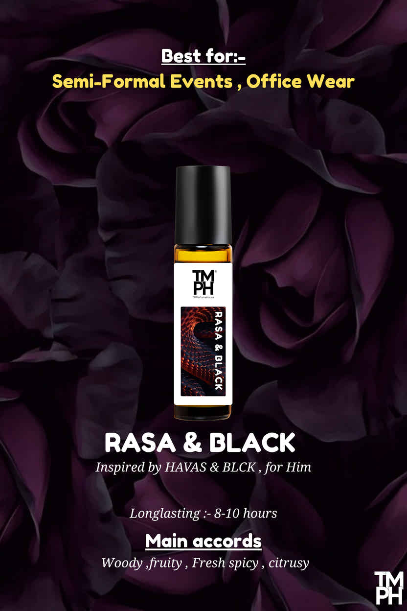 Rasa & Black - Inspired Attar | TMPerfumehouse
