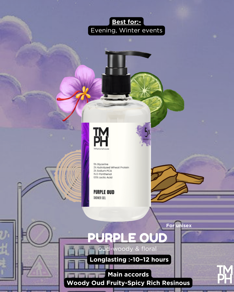 Purple Oud | Shower gel