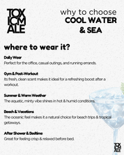 Cool water & sea
