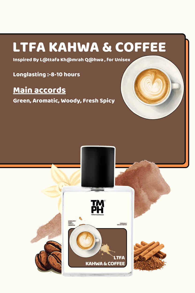 Ltfa Kahwa & Coffee| Shower gel+ Perfume