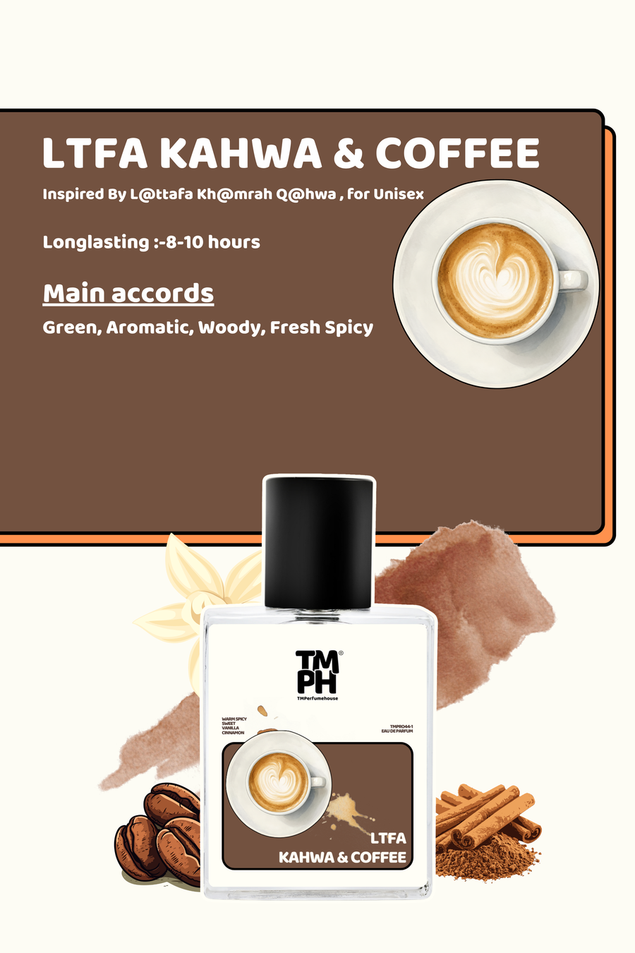 Ltfa Kahwa & Coffee| Shower gel+ Perfume