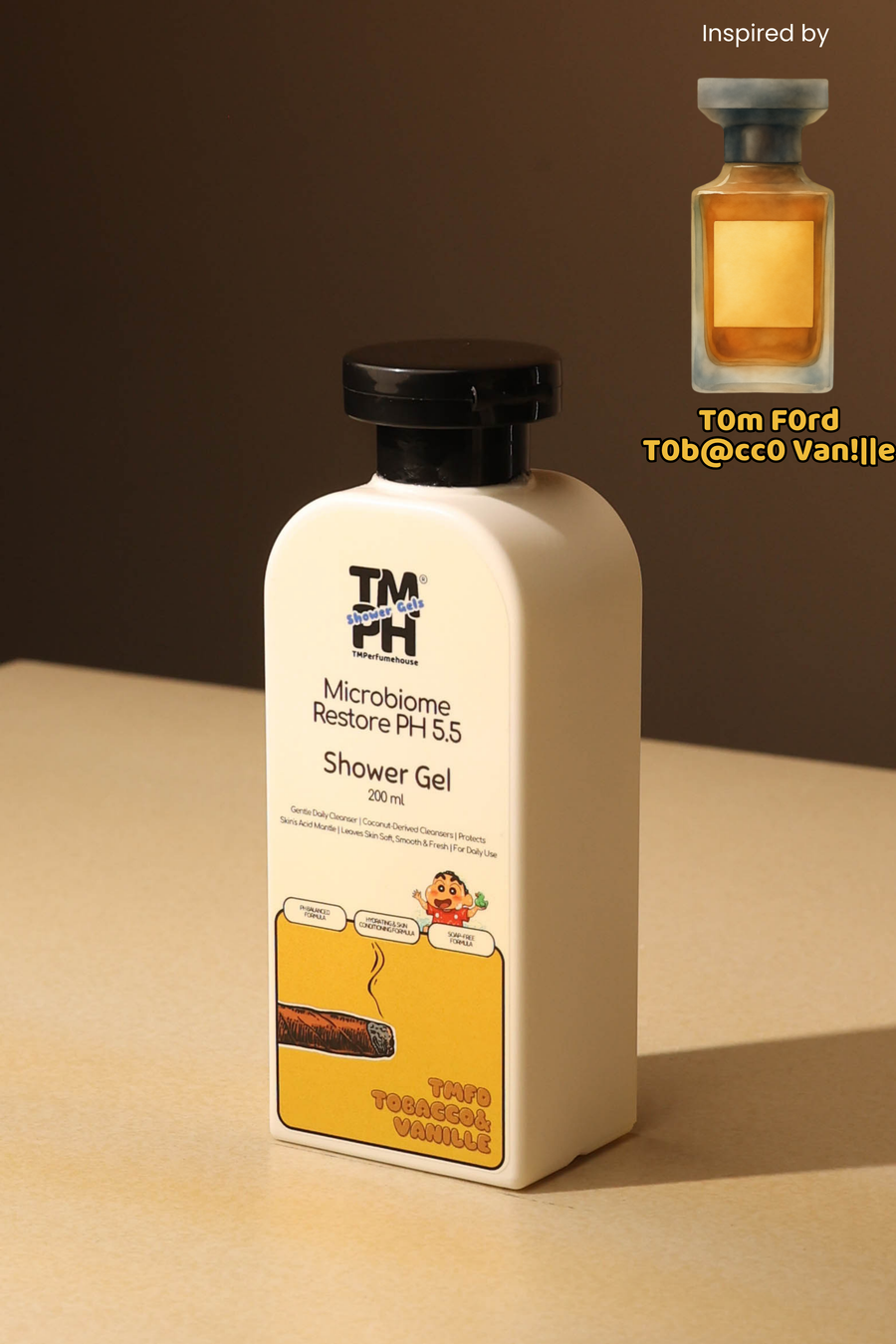 tmfd tobacco vanille | Shower gel