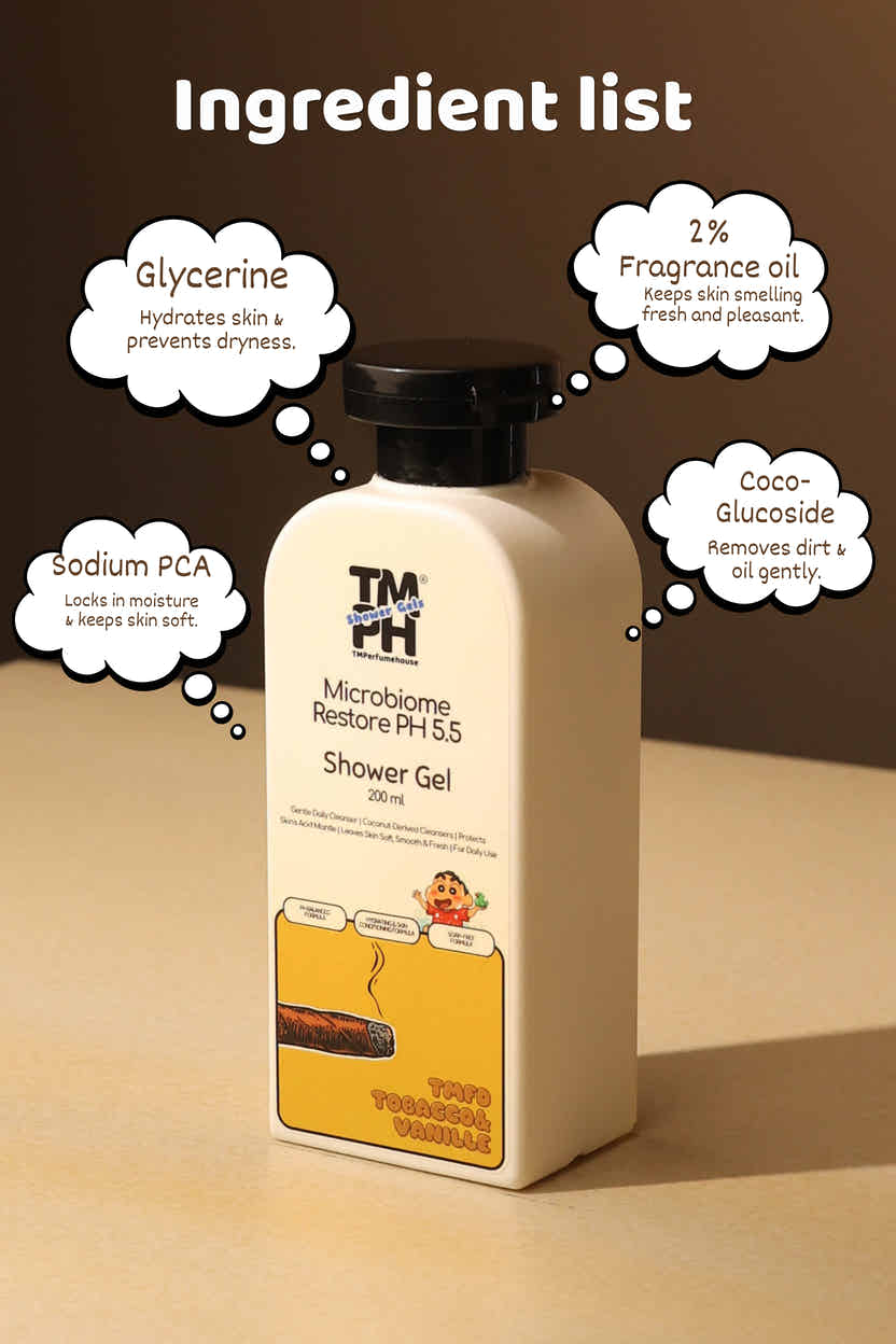 tmfd tobacco vanille | Shower gel