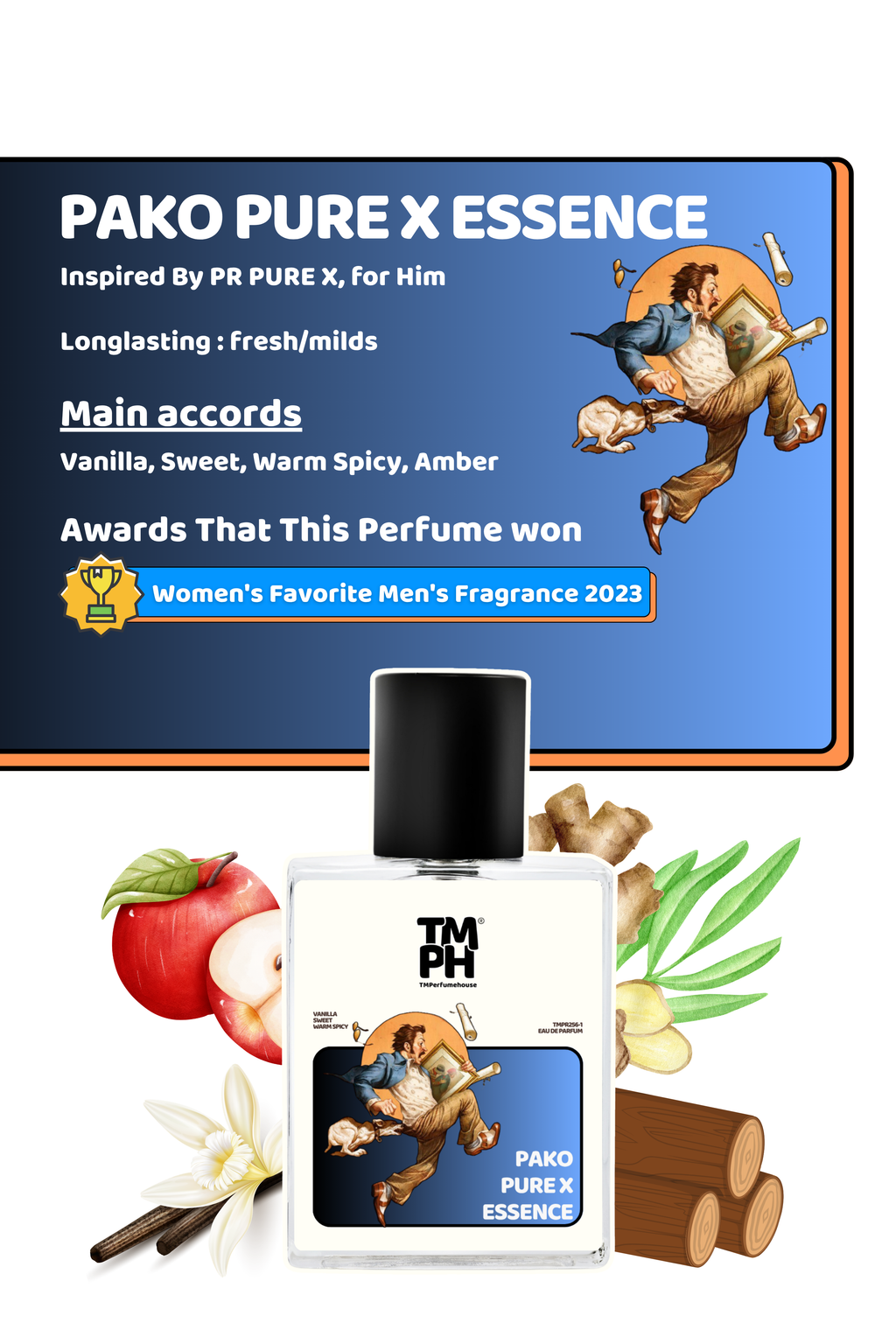 pako Pure X Essence – DG Inspired perfume  | TMPerfumehouse