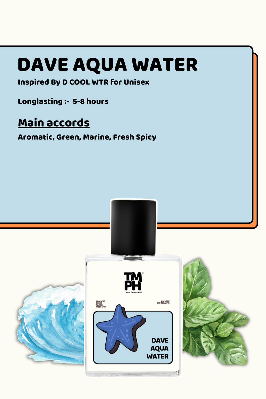 Dave Aqua Water | Shower gel + Perfume