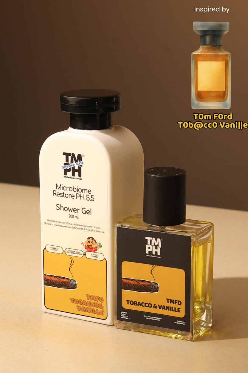 Tmfd Tobacco vanille | Shower gel + Perfume