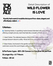 Wild flower  is love