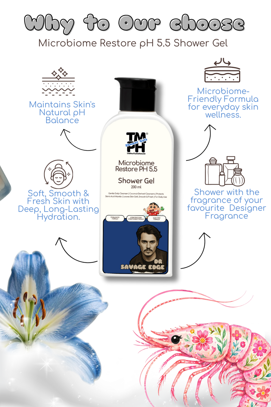 Dr Savage Edge | Shower gel