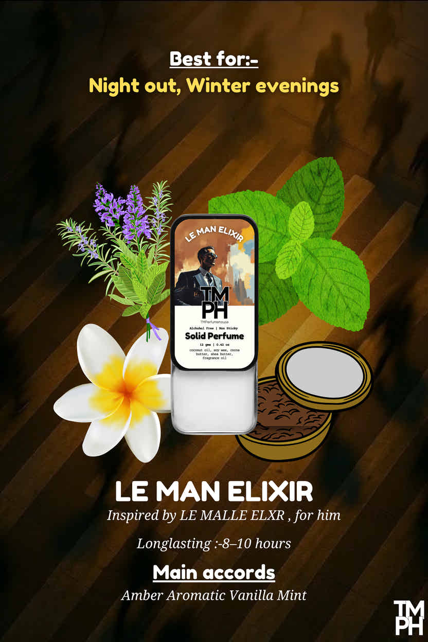 Le Man Elixir - Solid Perfume | TMPerfumehouse