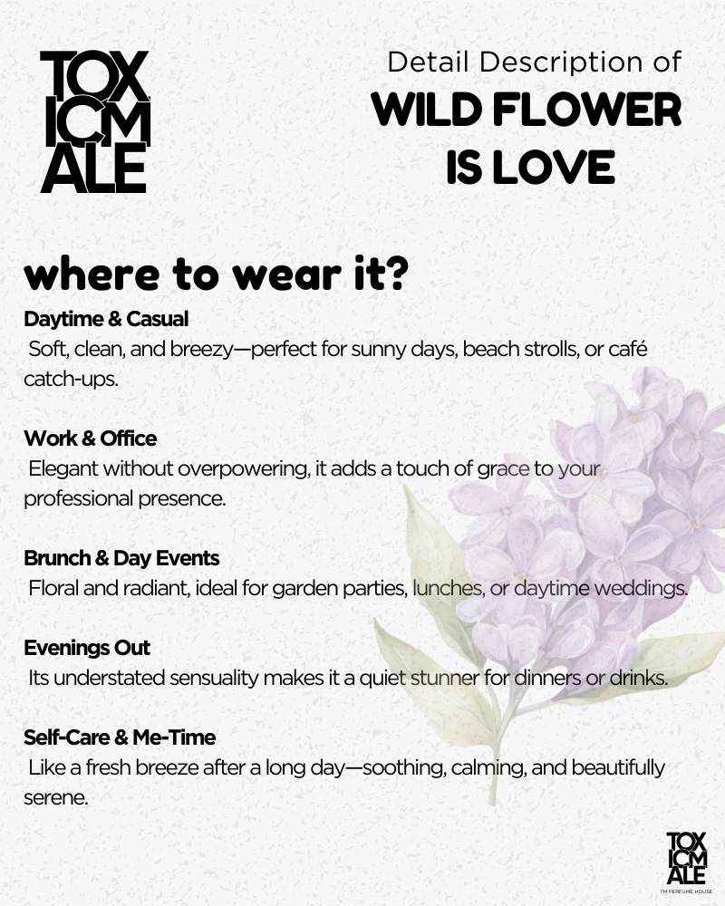 Wild flower  is love