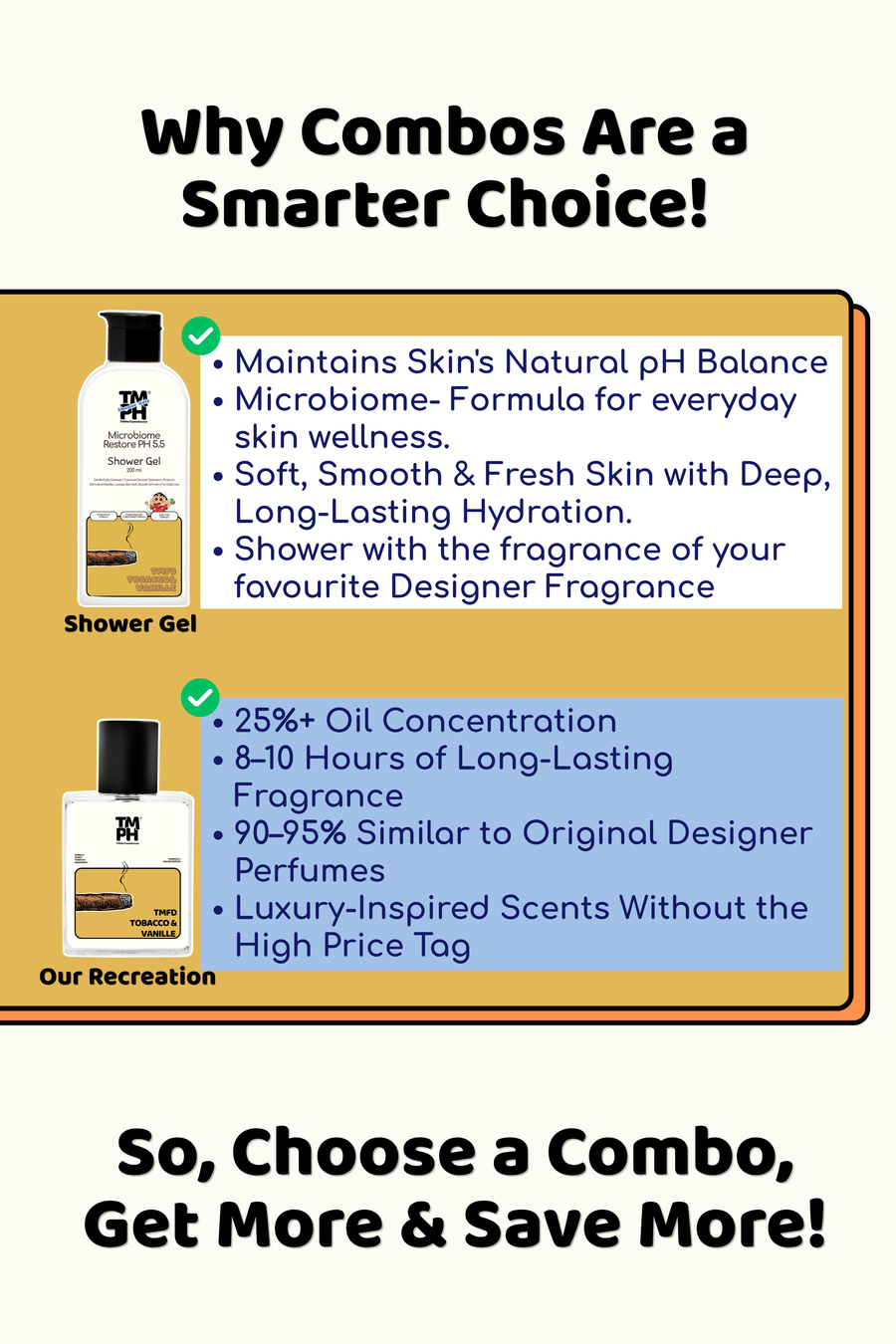 Tmfd Tobacco vanille | Shower gel + Perfume