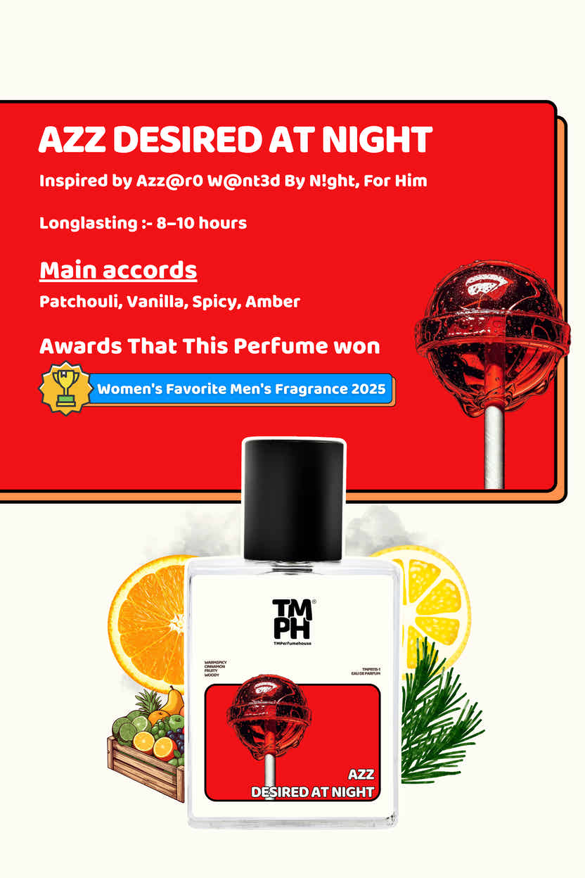 Azz Desired at night - LG Inspired perfume | TMPerfumehouse