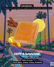 Depp & Sauvage | Cold Pressed Soap