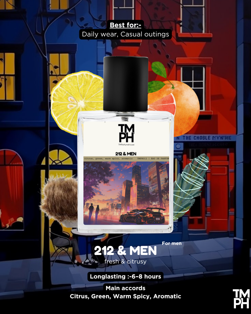 212 & Men - Inspired by Ca*olina Herrera 212 Men +11