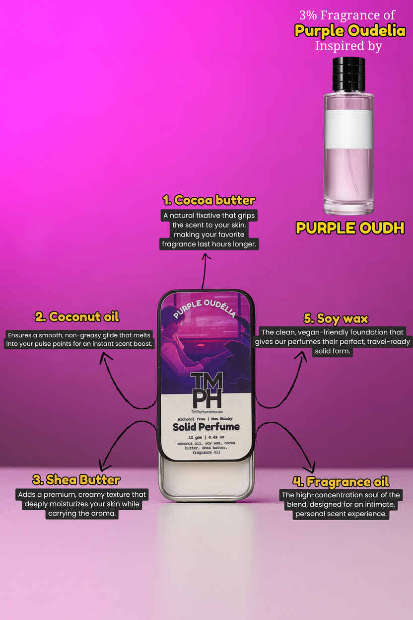 Purple Oudelia - Solid Perfume | TMPerfumehouse