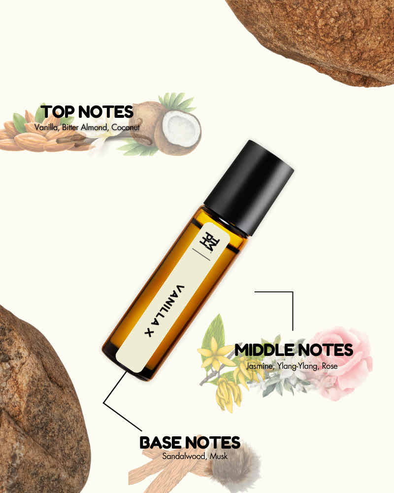 Vanilla x AT | Luxury Niche Attar – 10+ Hour Long Lasting Pure Oil - Inspired by Vnill 28 by Kyli