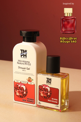 Bcara Red Rouge | Shower gel + Perfume