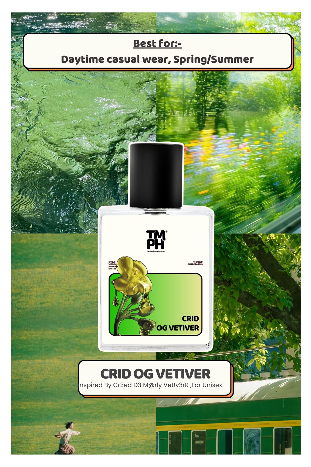 Crid  OG Vetiver  - inspired perfume| TMPerfumehouse