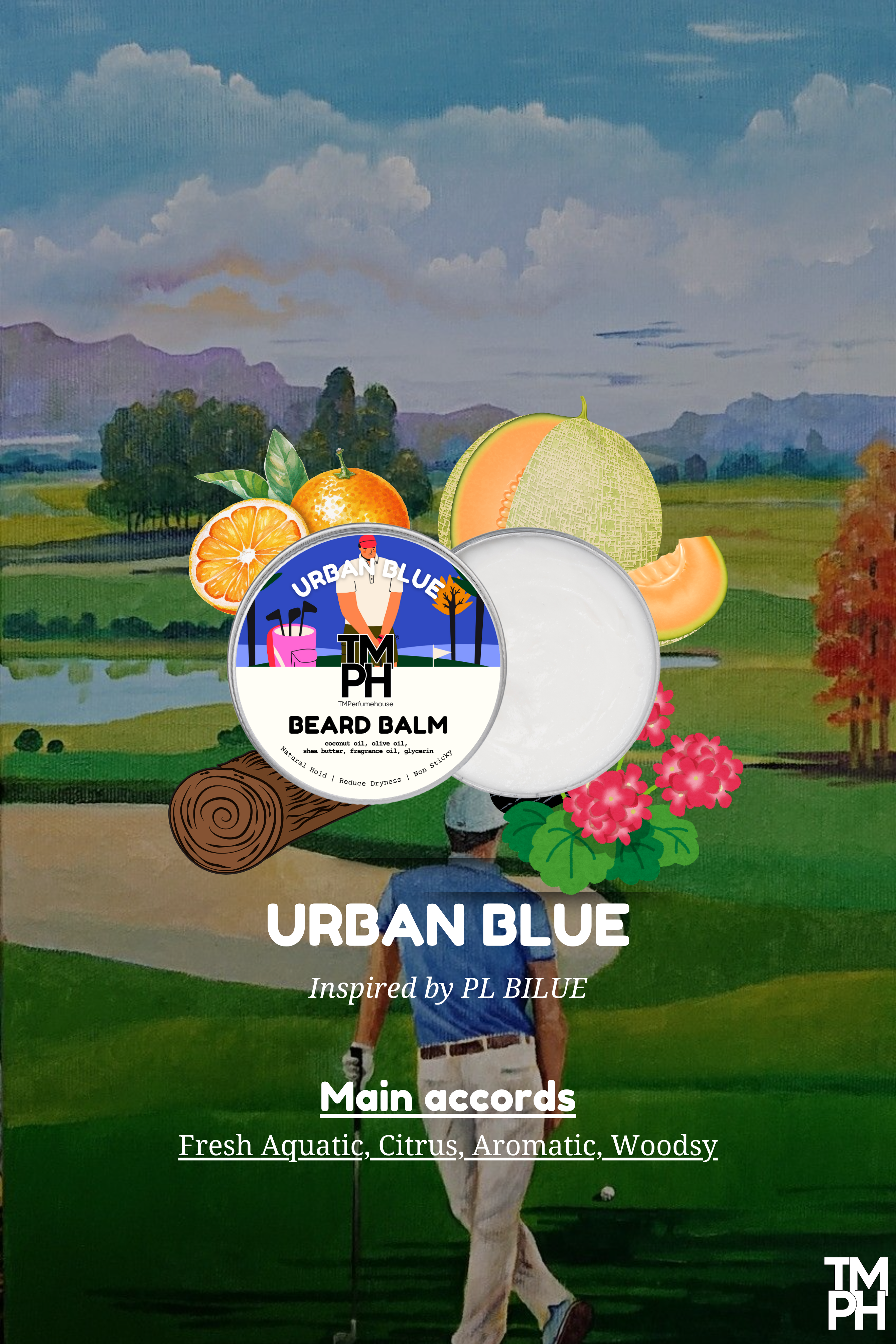 Urban Blue| Premium Beard Balm