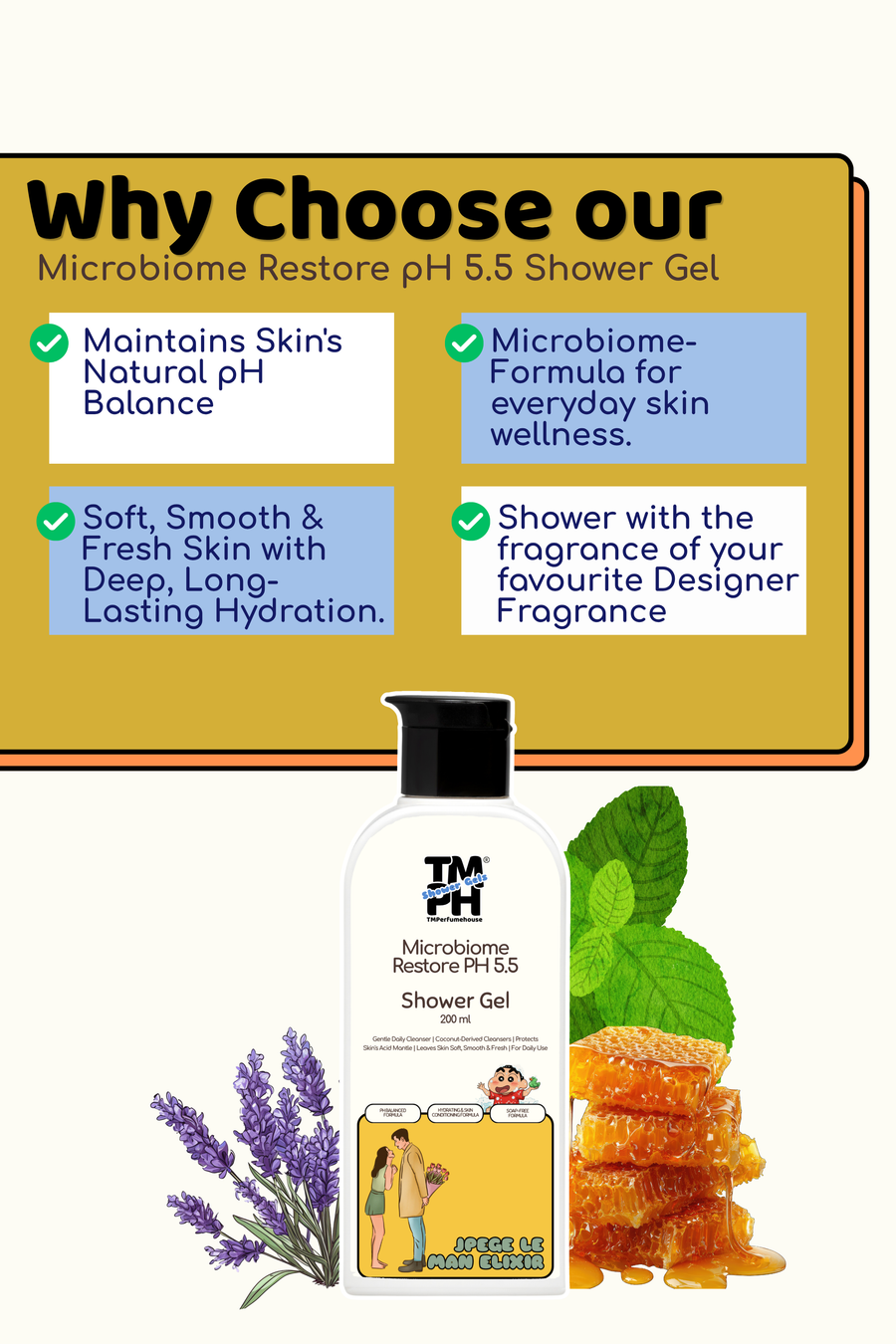 Jpege Le Man Elixir | Shower gel