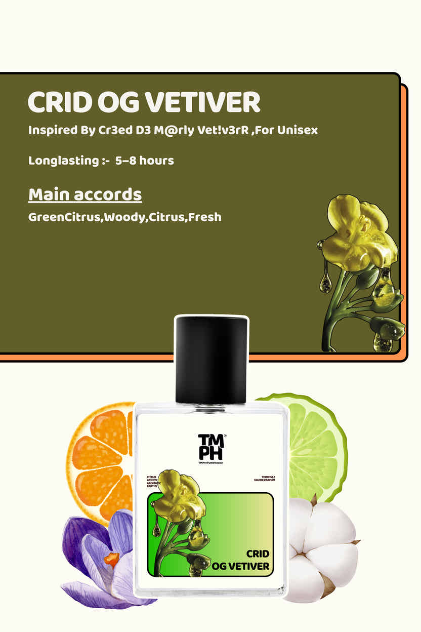 Crid  OG Vetiver  - inspired perfume| TMPerfumehouse