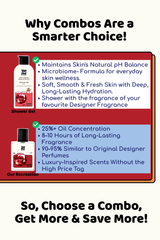 Bcara Red Rouge | Shower gel + Perfume