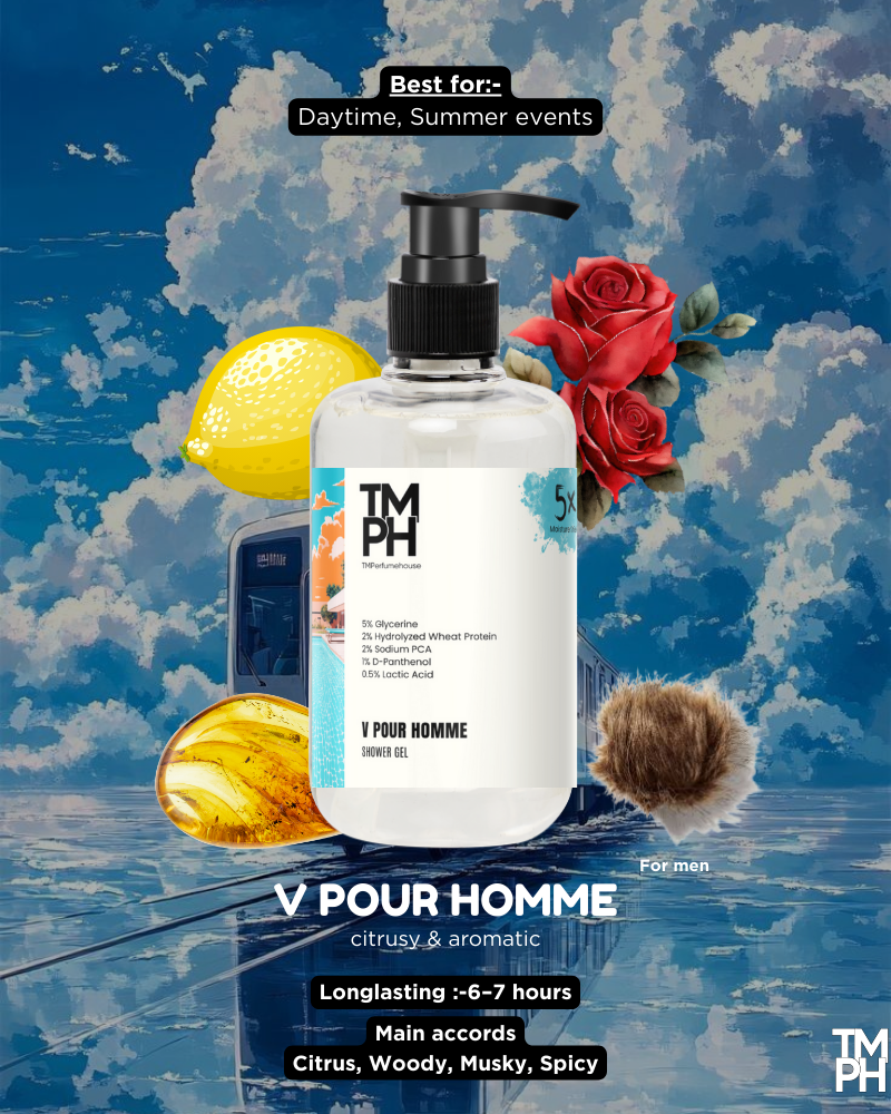 V POUR HOMME| Shower Gel