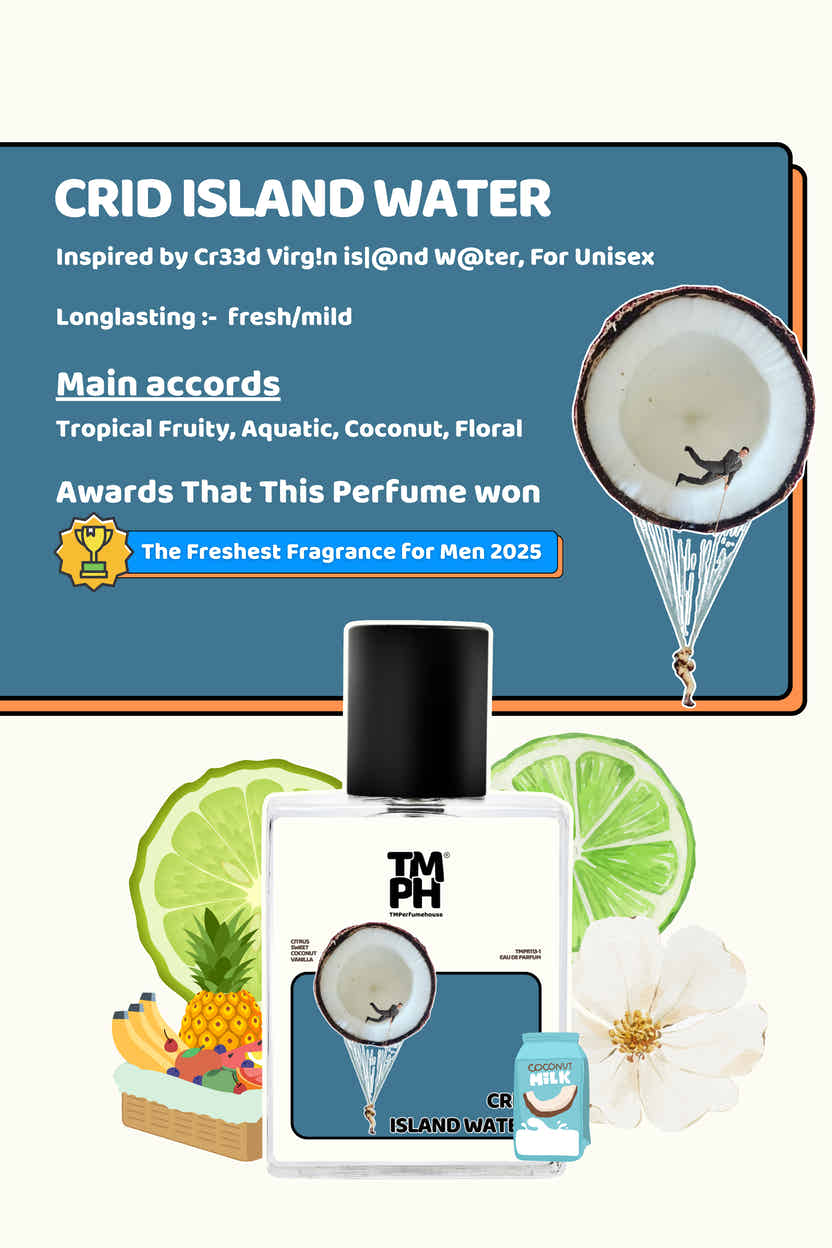Crid Island Water - LG Inspired perfume | TMPerfumehouse