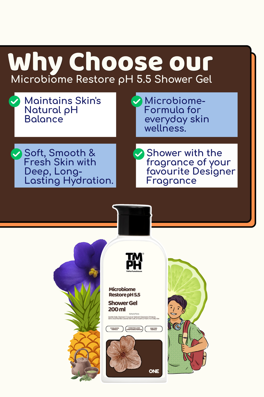 one | Shower gel