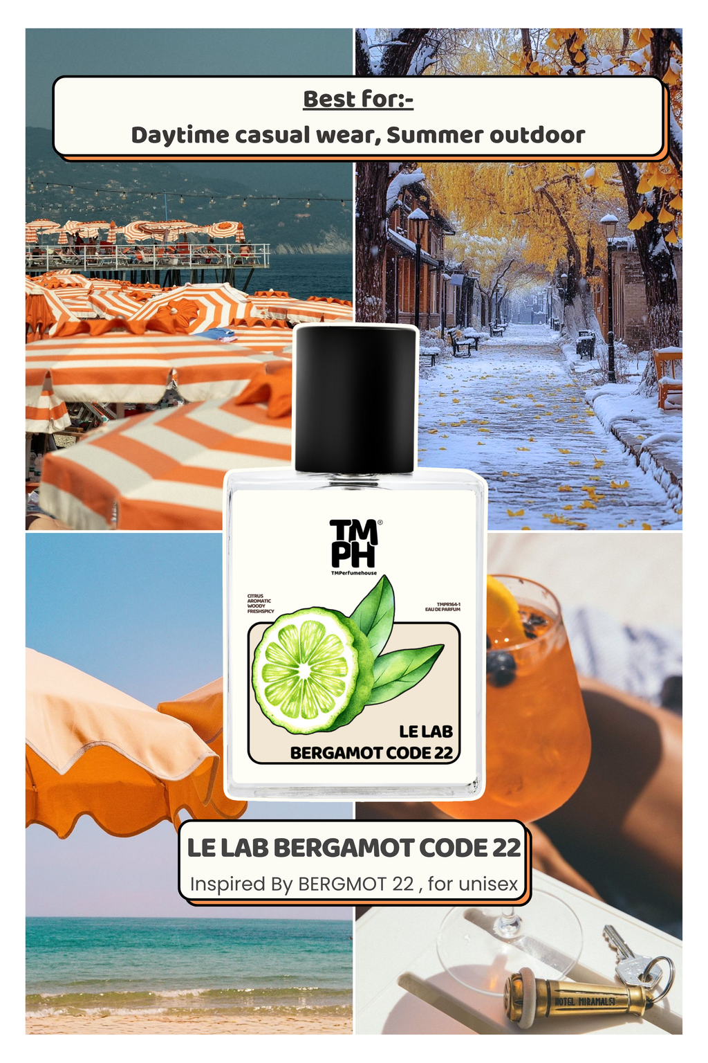 Le lab Bergamot code 22 - Inspired perfume | TMPerfumehouse