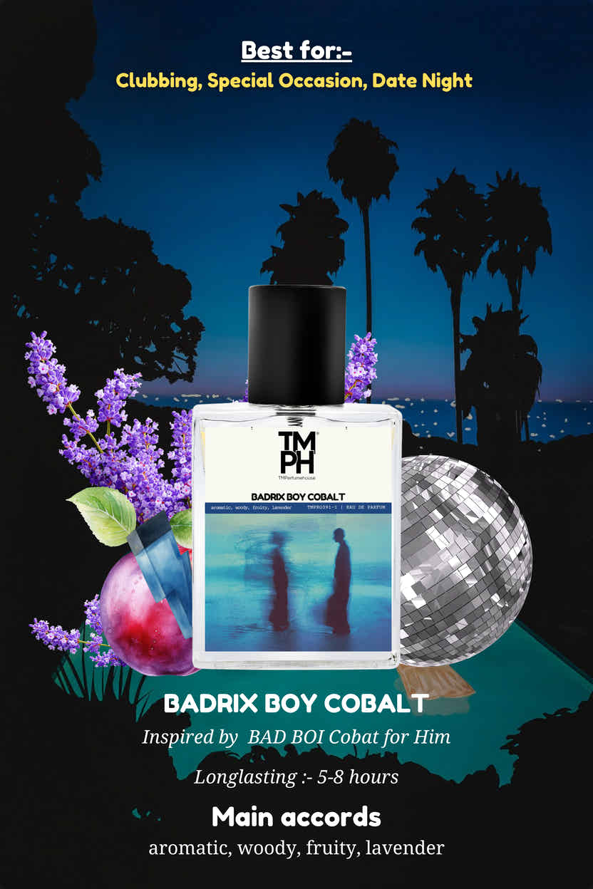Badrix Boy Cobalt - Inspired Perfume | TMPerfumehouse