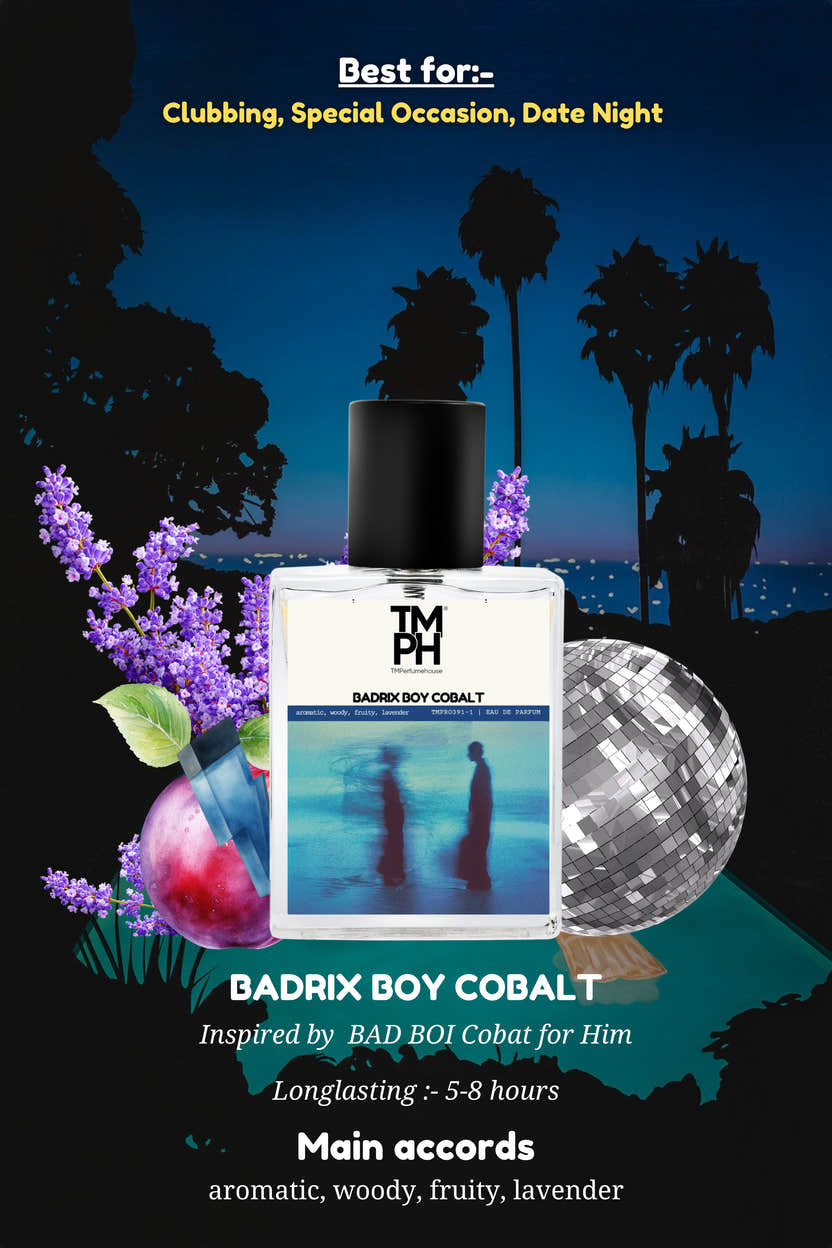 Badrix Boy Cobalt - Inspired Perfume | TMPerfumehouse