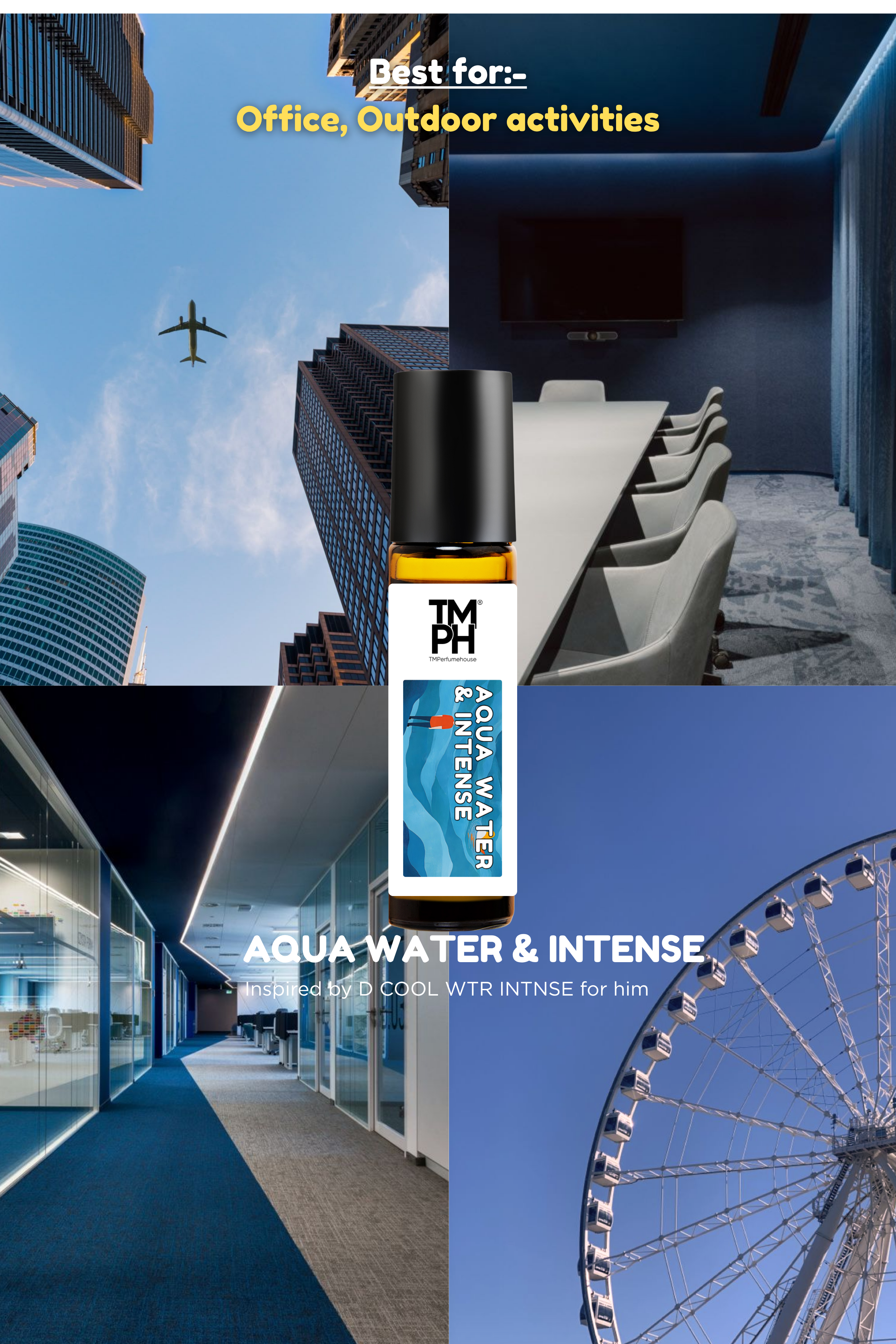 Aqua Water & Intense  - inspired Attar | TMPerfumehouse