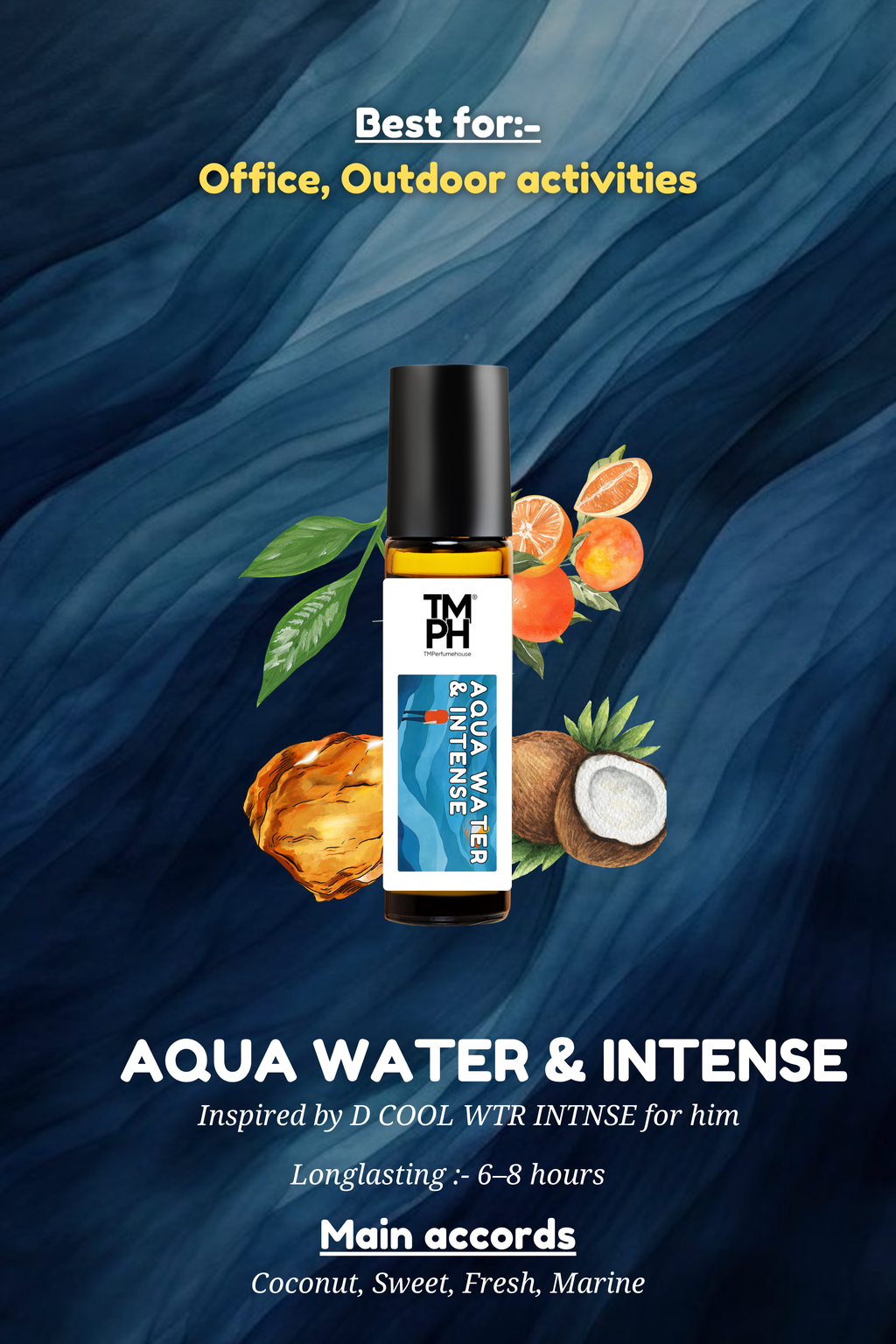 Aqua Water & Intense  - inspired Attar | TMPerfumehouse