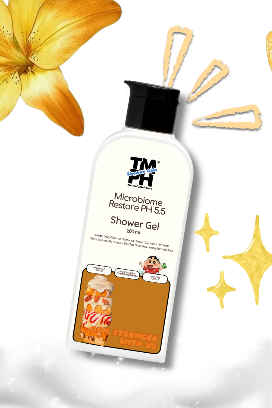 Arm Stronger With Us | Shower gel